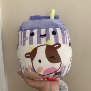 Milk squishmallow flip